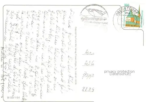 AK / Ansichtskarte Oberstdorf Winterpanorama Allgaeuer Alpen Wintersportplatz Pferdeschlitten Schlucht Oberstdorf