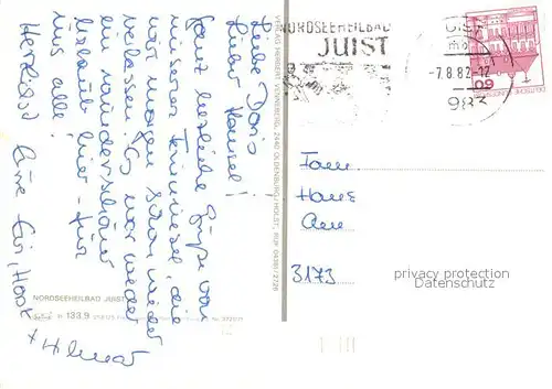 AK / Ansichtskarte Juist_Nordseebad Nordseeinsel Fliegeraufnahme Juist_Nordseebad