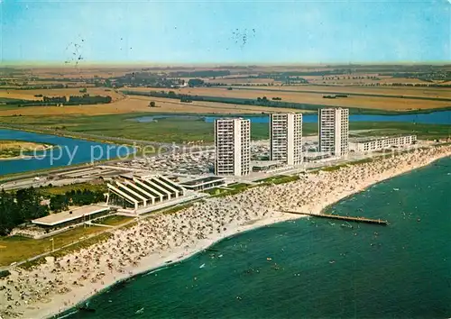 AK / Ansichtskarte Burg_Fehmarn Ostseebad Fliegeraufnahme Burg Fehmarn