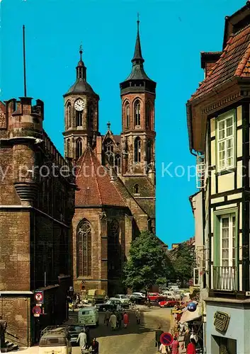 AK / Ansichtskarte Goettingen_Niedersachsen Johanniskirche Goettingen Niedersachsen