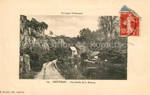 AK / Ansichtskarte Rouvrou_Menil Hubert sur Orne Les Bords de la Rouvre Rouvrou