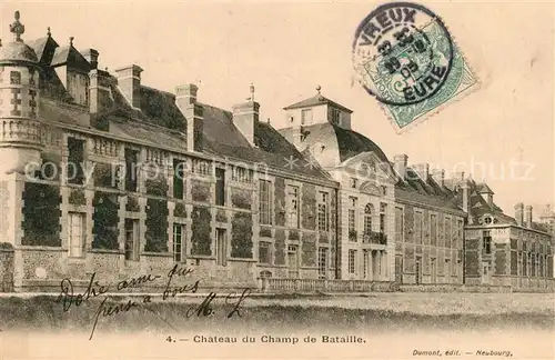 AK / Ansichtskarte Sainte Opportune du Bosc Chateau du Champ de Bataille Sainte Opportune du Bosc