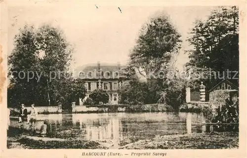 AK / Ansichtskarte Harcourt_Eure Propriete Savoye Harcourt Eure