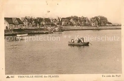 AK / Ansichtskarte Trouville sur Mer Un coin du port Trouville sur Mer