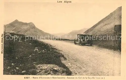 AK / Ansichtskarte Barcelonnette Sommet du Col de la Cayolle Barcelonnette