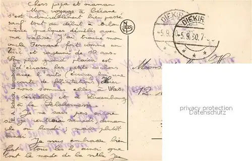 AK / Ansichtskarte Diekirch Vue generale Diekirch