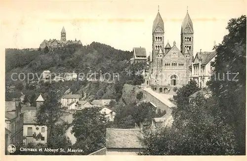 AK / Ansichtskarte Clervaux Abbaye St Maurice Clervaux