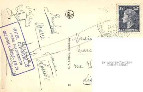 AK / Ansichtskarte Clervaux Abbaye St Maurice Clervaux