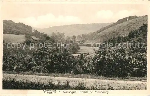 AK / Ansichtskarte Nassogne Fonds de Masbourg Nassogne