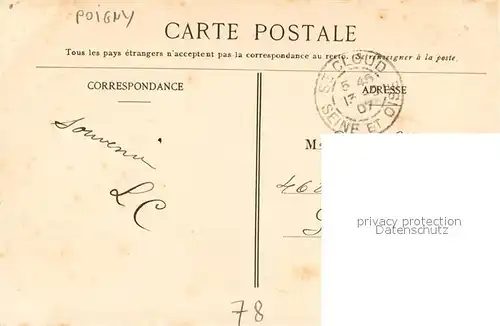 AK / Ansichtskarte Poigny Restaurant Heroux Poigny