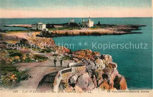AK / Ansichtskarte Cap_d_Antibes Vue sur la Pointe du Cap Cap_d_Antibes