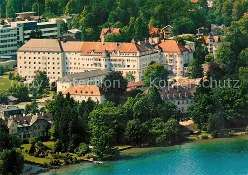 AK / Ansichtskarte Tutzing Krankenhaus der Missions Benediktinerinnen Fliegeraufnahme Tutzing