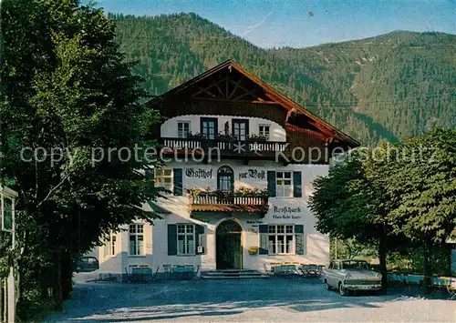 AK / Ansichtskarte Ettal Gasthof Zur Post Ettal