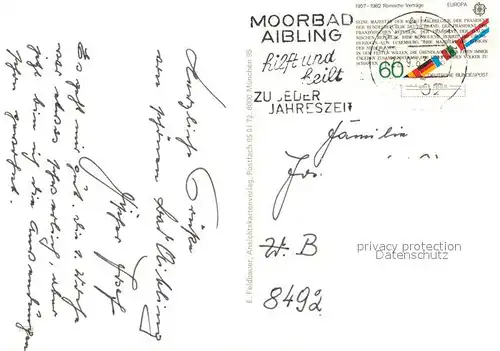 AK / Ansichtskarte Bad_Aibling Moorheilbad Bad_Aibling