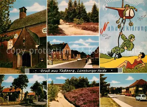 AK / Ansichtskarte Fassberg Ortsmotive Kirche Lueneburger Heide Fassberg