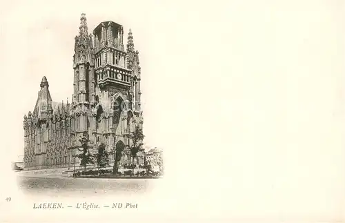 AK / Ansichtskarte Laeken Eglise Laeken