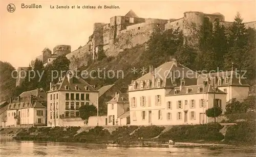 AK / Ansichtskarte Bouillon_Le La Semois et le chateau de Boullion Bouillon_Le