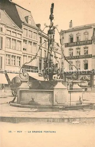AK / Ansichtskarte Huy_la_Meuse La Grande Fontaine Huy_la_Meuse