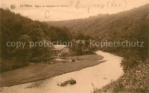 AK / Ansichtskarte Le_Herou_Liege Moulin de Spitanche et l Ourthe Le_Herou_Liege