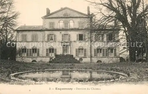 AK / Ansichtskarte Esquennoy Derriere du Chateau Esquennoy