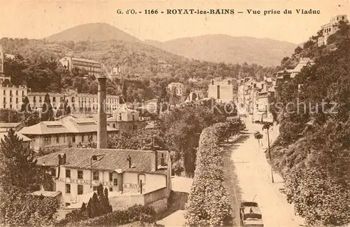 AK / Ansichtskarte Royat_les_Bains Vue prise du Viaduc Royat_les_Bains