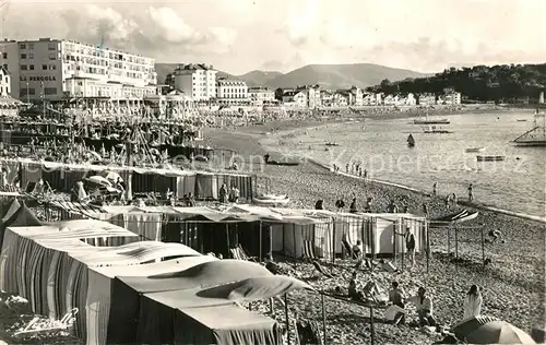 AK / Ansichtskarte Saint Jean de Luz La plage et le Casino Saint Jean de Luz
