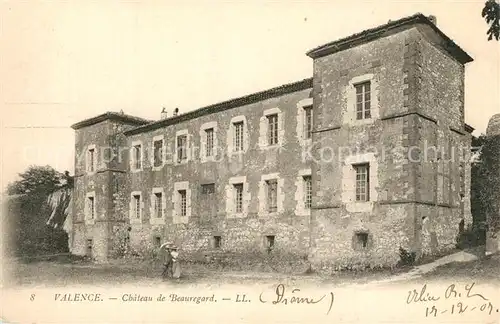 AK / Ansichtskarte Valence_Drome Chateau de Beauregard Valence_Drome