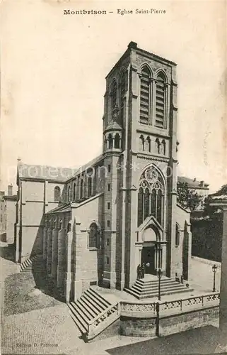 AK / Ansichtskarte Montbrison_Loire Eglise Saint Pierre Montbrison Loire