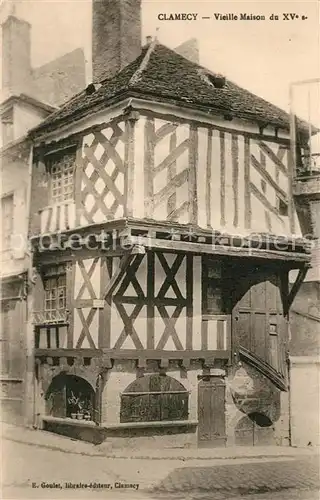 AK / Ansichtskarte Clamecy_Nievre Vieille Maison Clamecy_Nievre