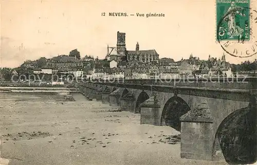 AK / Ansichtskarte Nevers_Nievre Vue generale Nevers Nievre