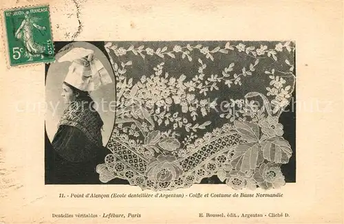 AK / Ansichtskarte Alencon Pont dAlencon Coiffe et Costume de Basse Normandie Alencon