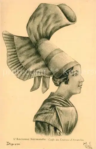 AK / Ansichtskarte Avranches Coiffe des Environs d Avranches Avranches