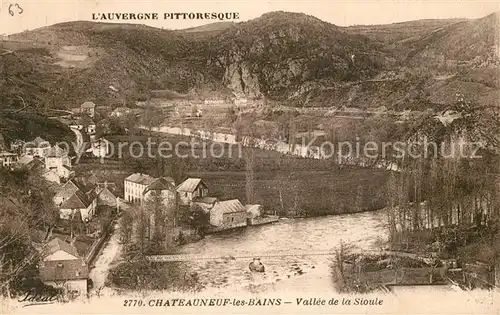 AK / Ansichtskarte Chateauneuf les Bains Vallee de la Sioule Chateauneuf les Bains