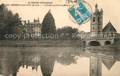 AK / Ansichtskarte Nogent le Rotrou Huisne au Pont St Hilaire Nogent le Rotrou