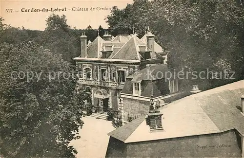 AK / Ansichtskarte Cerdon_d_Orleans Chateau de Cerdon Cerdon_d_Orleans