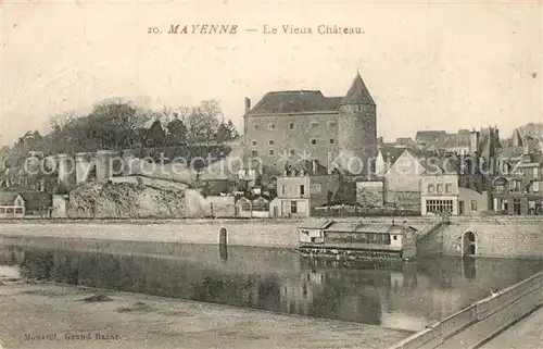 AK / Ansichtskarte Mayenne Le Vieux Chateau Mayenne