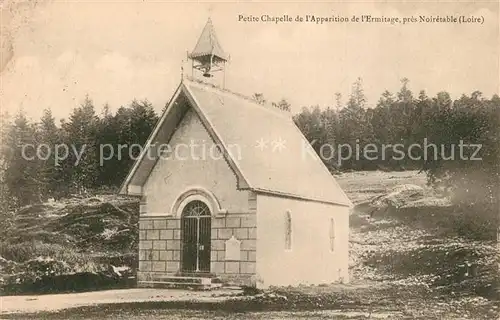 AK / Ansichtskarte Noiretable Petite Chapelle de lApparition de l Ermitage Noiretable