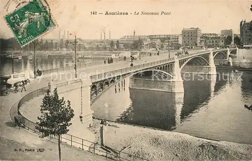 AK / Ansichtskarte Asnieres_Eure Pont Asnieres Eure