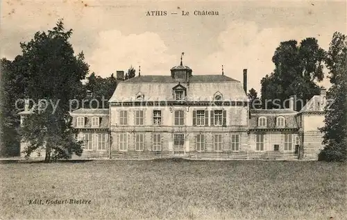 AK / Ansichtskarte Athis_Marne Chateau Athis Marne