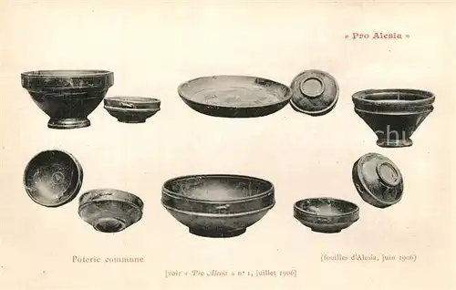 AK / Ansichtskarte Alesia(Roman War)_Alise Sainte Reine Poterie commune 