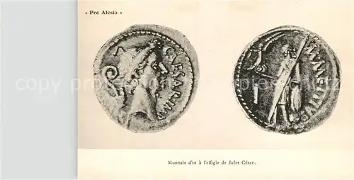 AK / Ansichtskarte Alesia(Roman War)_Alise Sainte Reine Monnaie d`or 