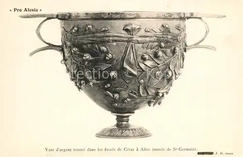 AK / Ansichtskarte Alesia(Roman War)_Alise Sainte Reine Vase d`argent 