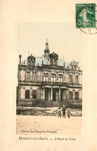 AK / Ansichtskarte Montiers sur Saulx Hotel de Ville Montiers sur Saulx