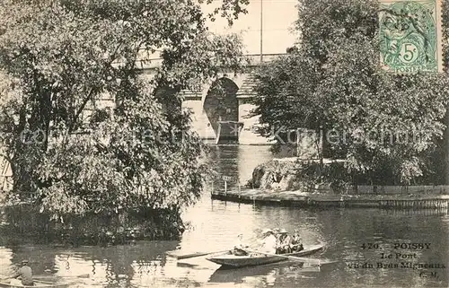 AK / Ansichtskarte Poissy Pont Poissy