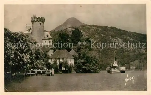 AK / Ansichtskarte Annecy_Haute Savoie Chateau de Duingt Annecy Haute Savoie