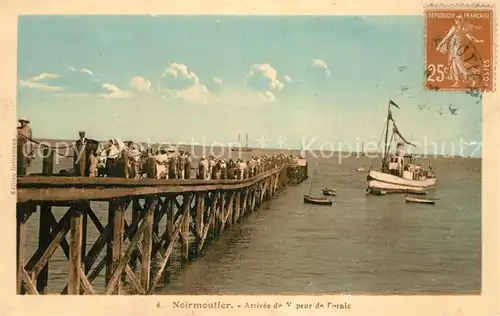 AK / Ansichtskarte Noirmoutier en l_Ile Seebr?cke Noirmoutier en l_Ile