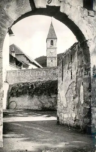 AK / Ansichtskarte Colmars_les_Alpes Les remparts et le clocher 