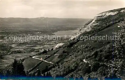 AK / Ansichtskarte Saleve Route de la Croisette et Geneve Saleve