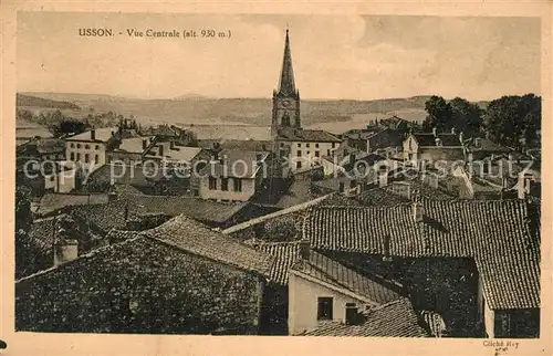 AK / Ansichtskarte Usson_Puy de Dome Vue generale Usson Puy de Dome