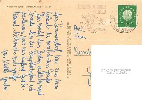 AK / Ansichtskarte Timmendorfer_Strand Ostseeheilbad Fliegeraufnahme Timmendorfer_Strand